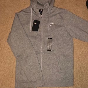 Men’s Nike Full Zip Hoodie (fleece lined)